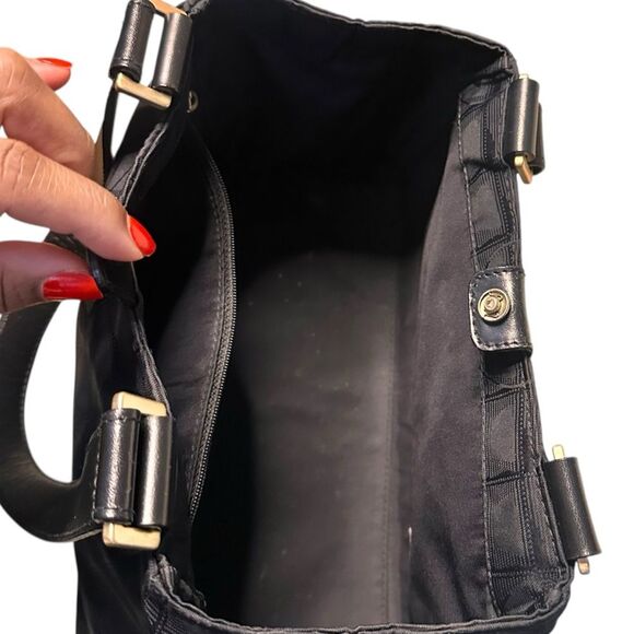 Chanel Travel Line Small Tote Bag Black Gold Hardware - Picture 6 of 16